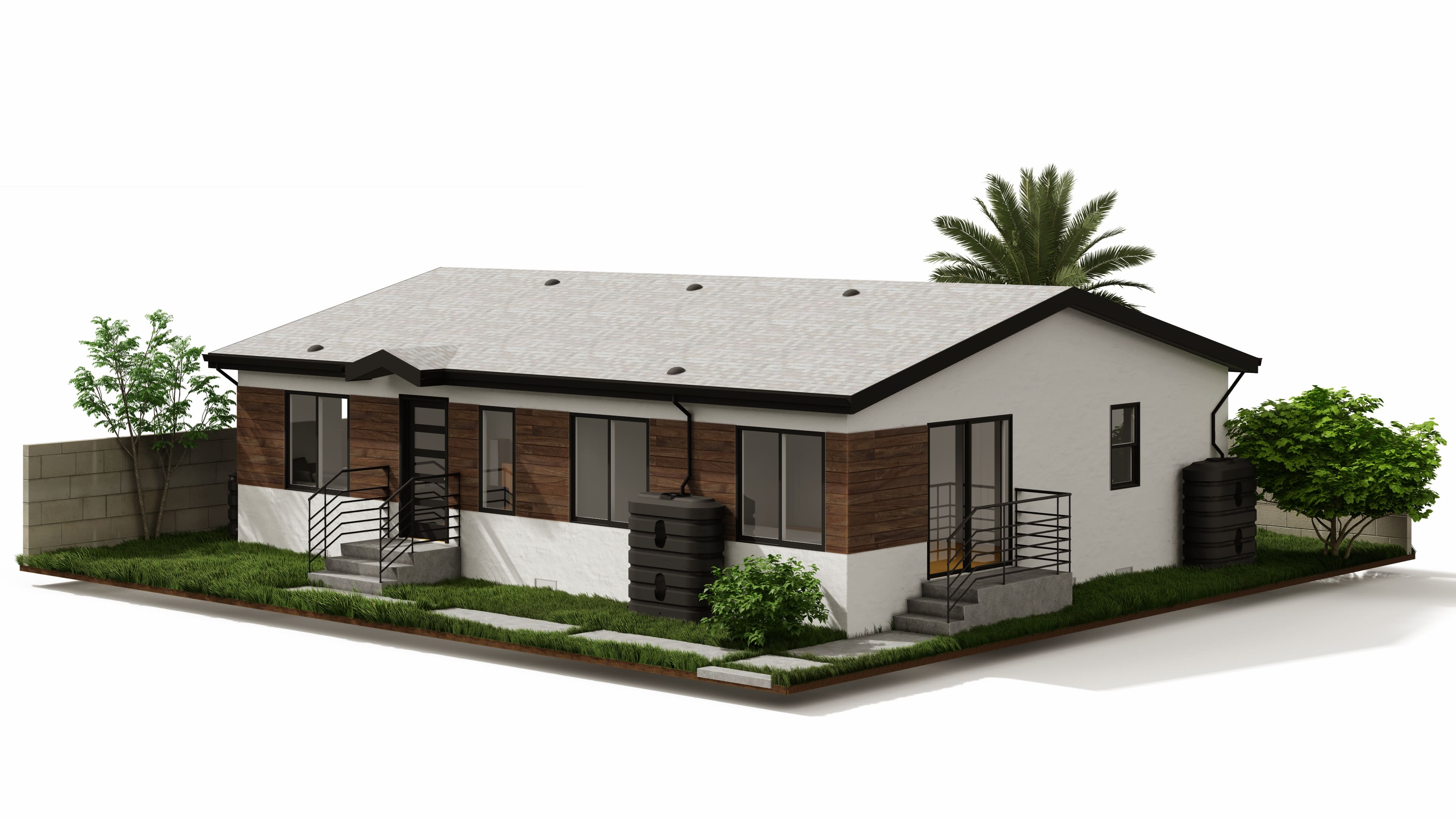 3 bedroom ADU 1150 sf beautiful design 