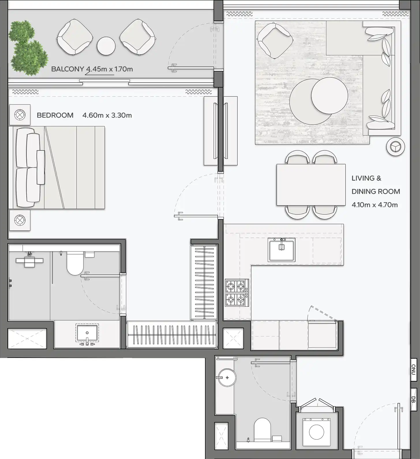 Floor Plans for MANSORY Residences by Amaal in Dubai