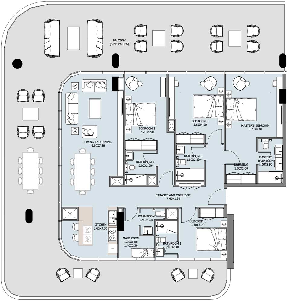 Floor Plans of Marlin by Reportage Properties