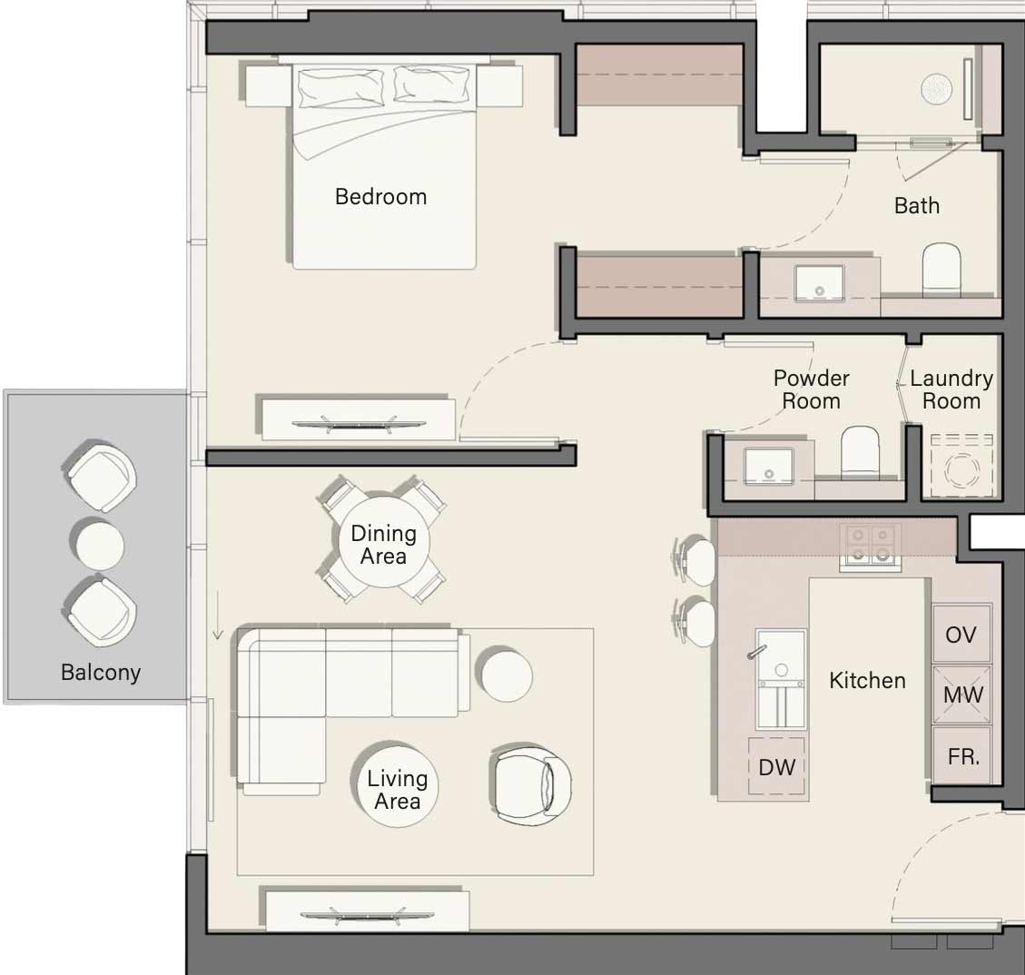 Floor Plans of Ellington Belgrove Residences