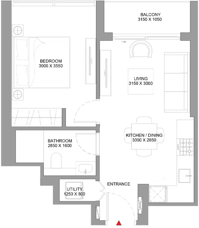 Floor Plans for Sobha Skyvue Spectra in Dubai