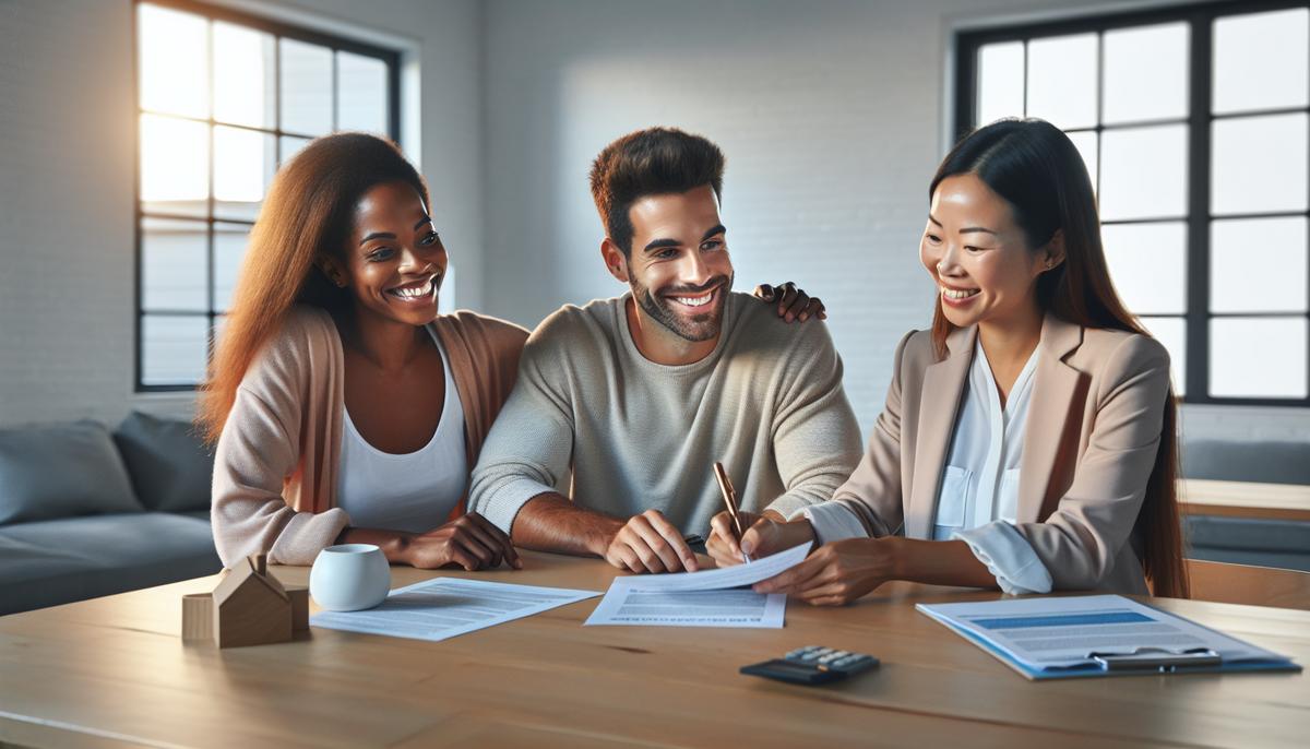 Одобрение ипотеки: типовые причины отказов и как их избежать консультация семьи с ипотечными документами в агентстве