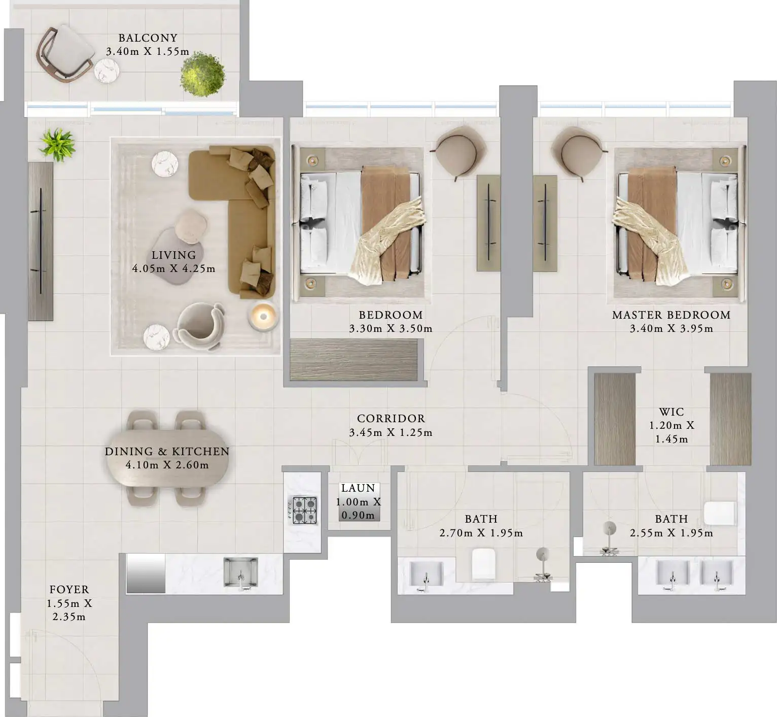 Floor Plans for Emaar Arlo in Dubai