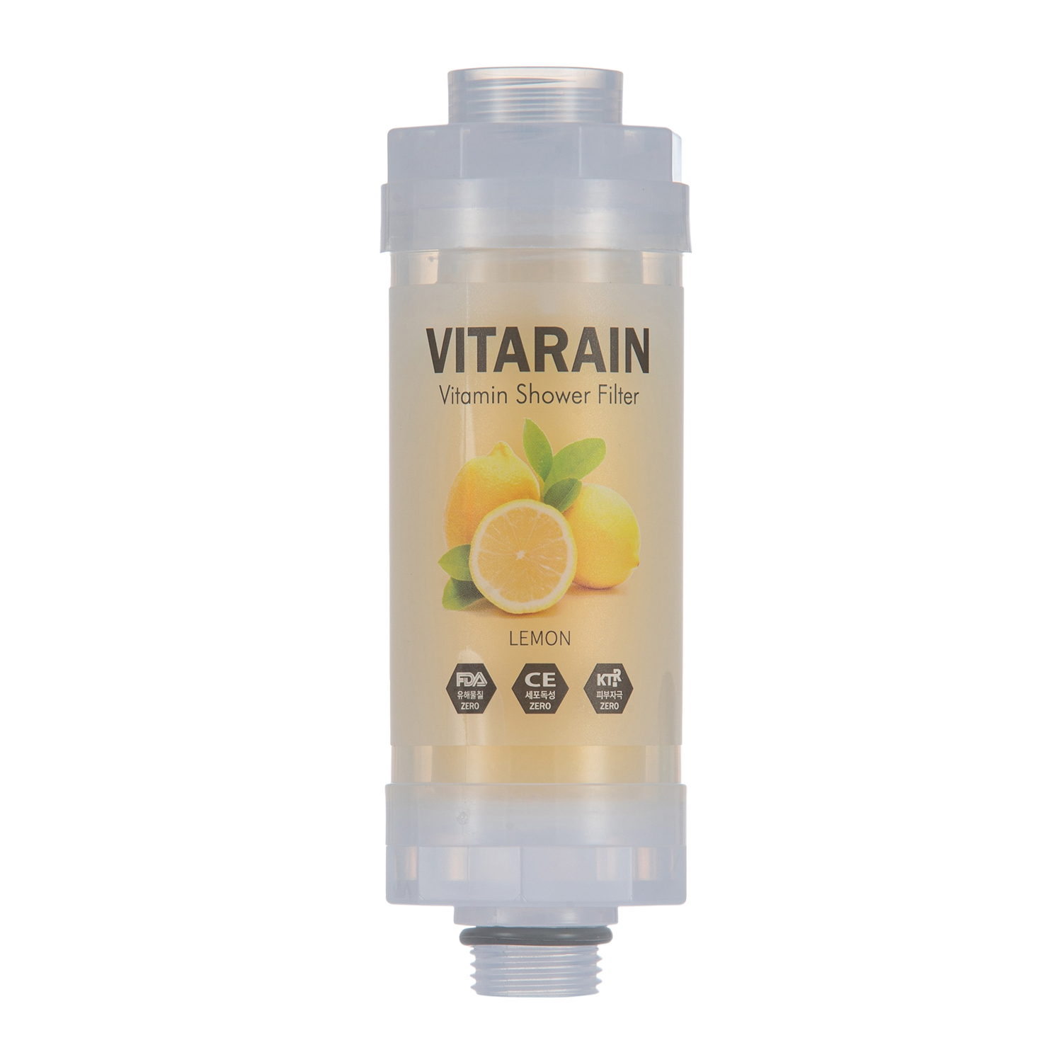 Фильтр для душа Vitarain SW-071, аромат «Лимон», снижение запаха хлора, ресурс до 6000 л — fontany.kz