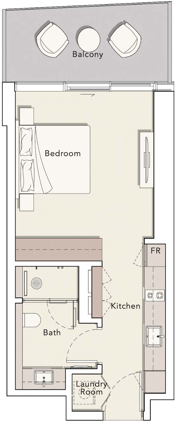 Планировки Ellington Mercer House Uptown Dubai