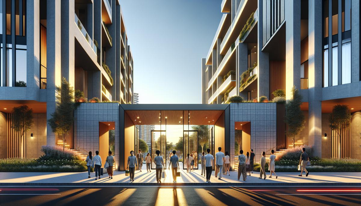 Как выбрать ЖК под долгосрочную аренду: практичный чек-лист Современный жилой комплекс и арендаторы