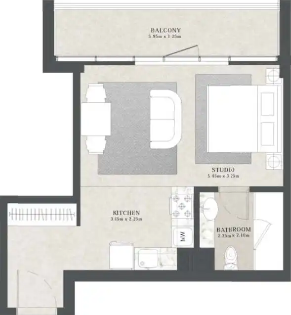 Floor Plans for Aras Heights in Dubai