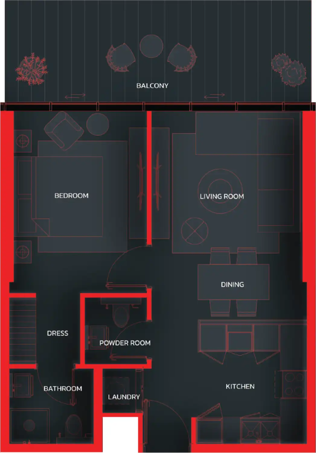 Floor Plans for Tonino Lamborghini Residences Al Marjan in Ras Al Khaimah