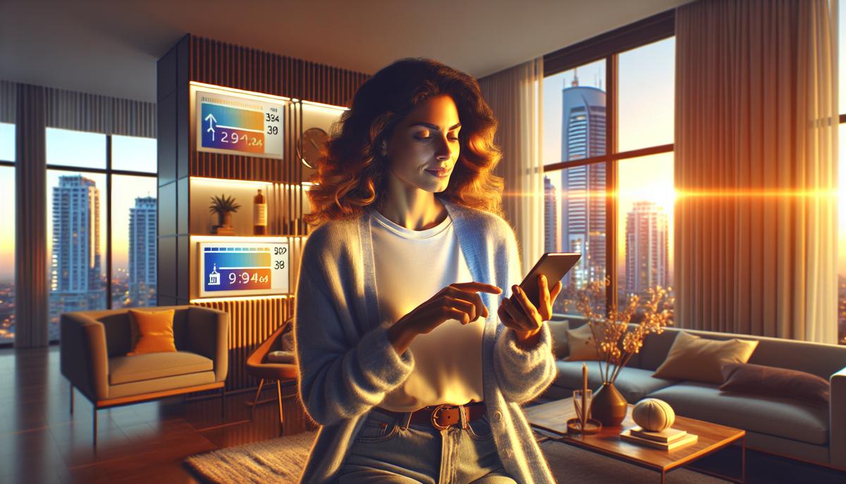 Сколько стоит интернет и мобильная связь в Батуми Человек проверяет скорость интернета на смартфоне в квартире в Батуми