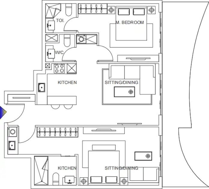 Floor Plans of Stamn Nautis Residences