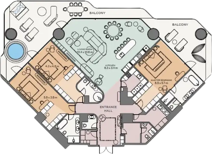 Floor Plans for Eywa by R.Evolution in Dubai