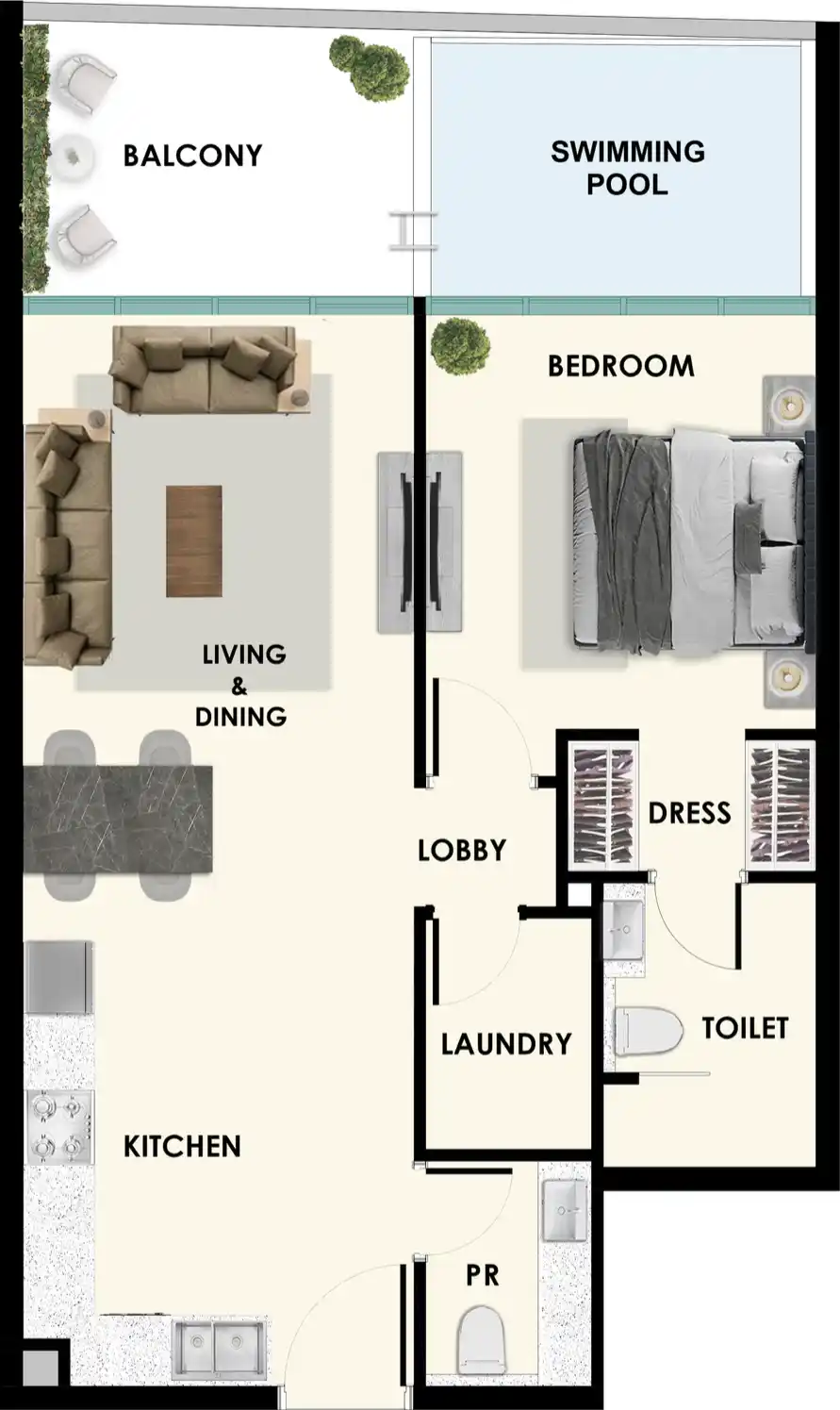 Floor Plans of Samana Ibiza