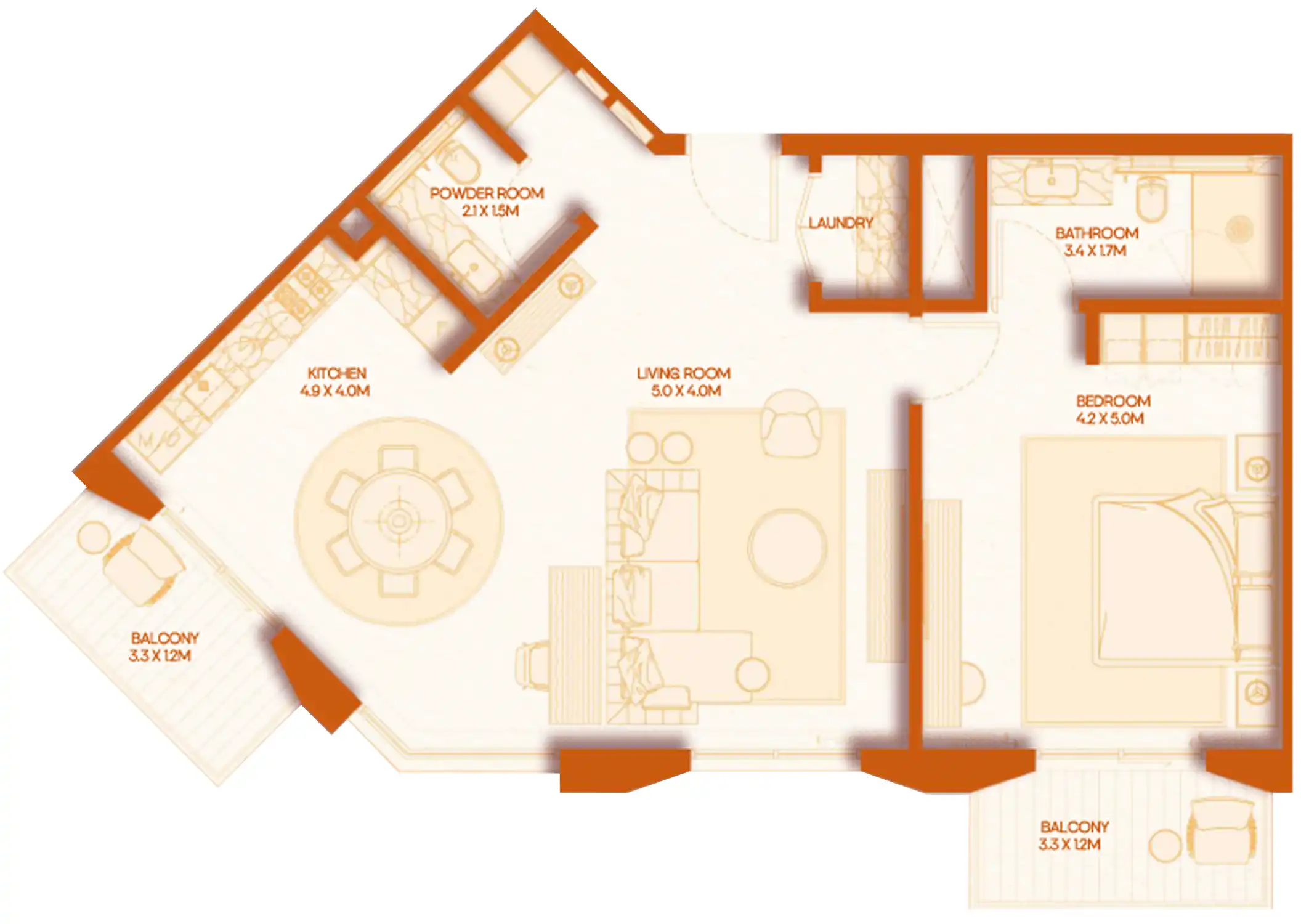 Floor Plans for Loom at Avenew 888 in Dubai