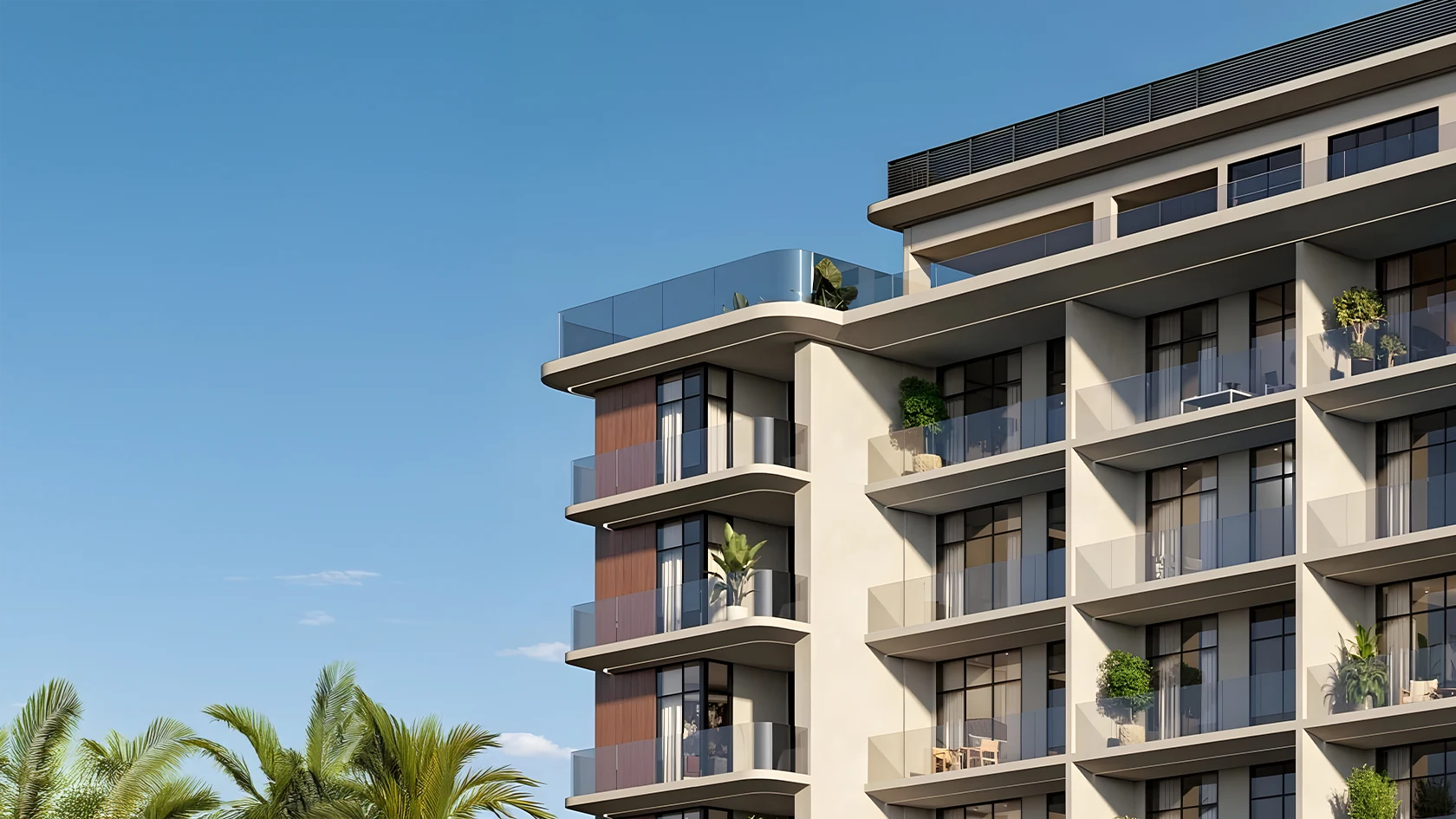 Апартаменты Livia Residences в районе Dubai South