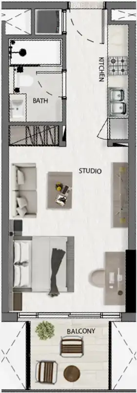 Floor Plans for Avana Residences in Dubai