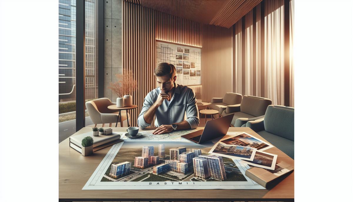 Как открыть бизнес в Батуми: шаг за шагом Предприниматель рассматривает карту Батуми и план бизнеса