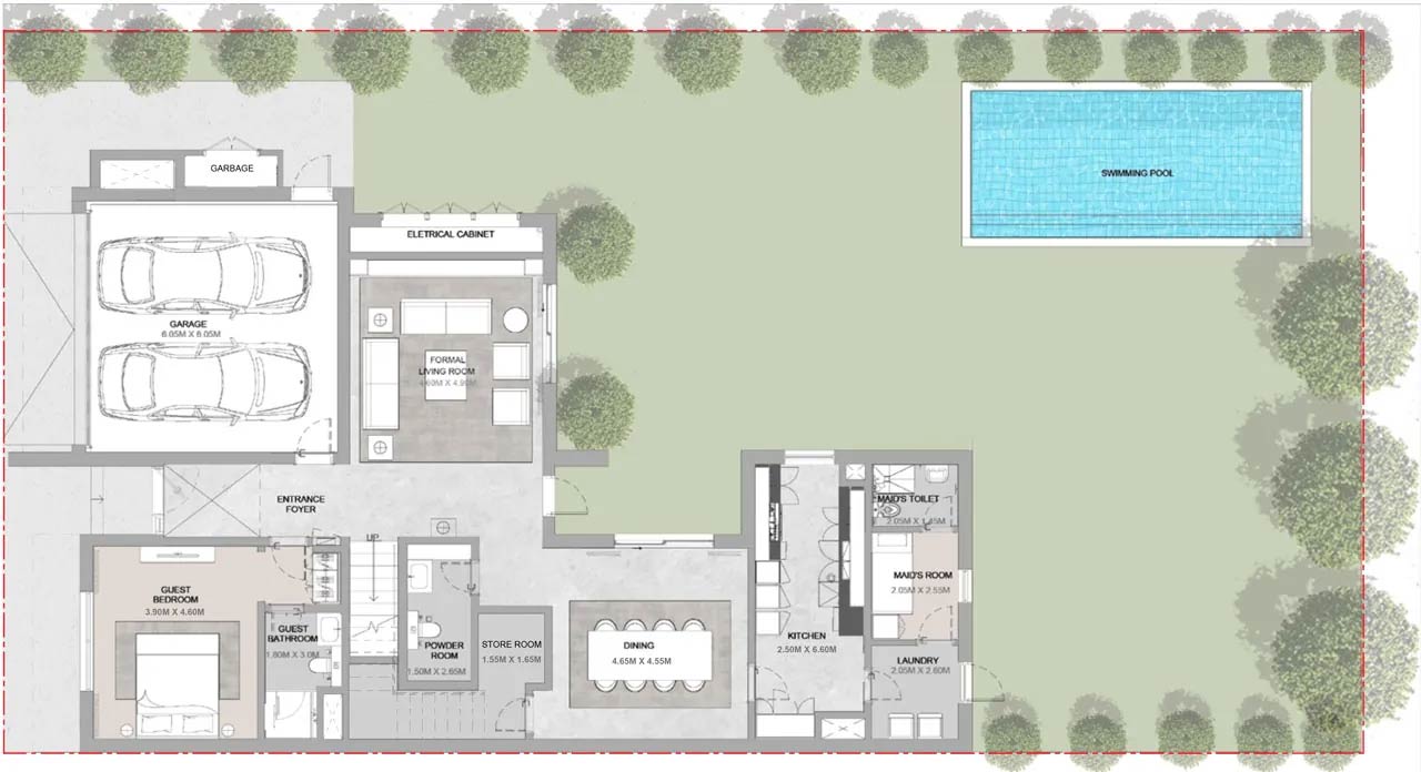 Floor Plans of Sobha Elwood