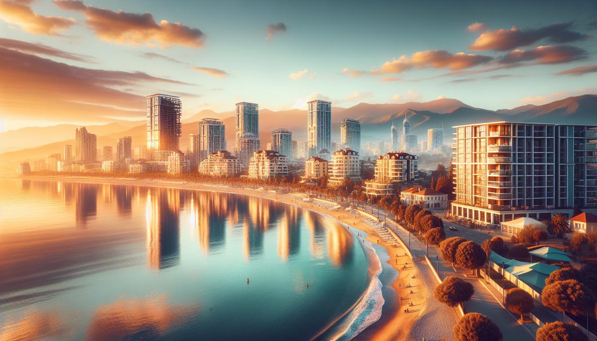 Сравнение ROI по районам Батуми: что даёт лучшую окупаемость Панорама побережья и жилых районов Батуми