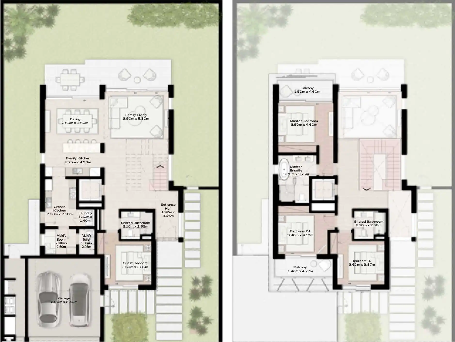 Floor Plans for Meraas Nad Al Sheba Gardens in Dubai