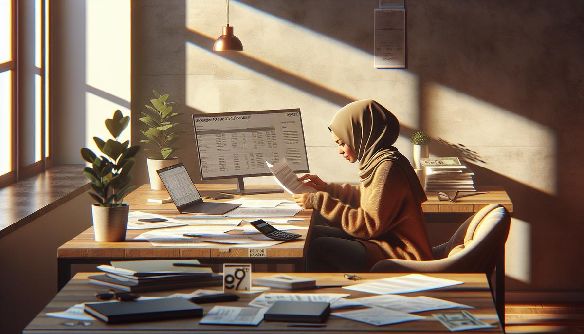 Кредитная история и справки: что реально влияет на одобрение ипотеки Человек с документами и калькулятором