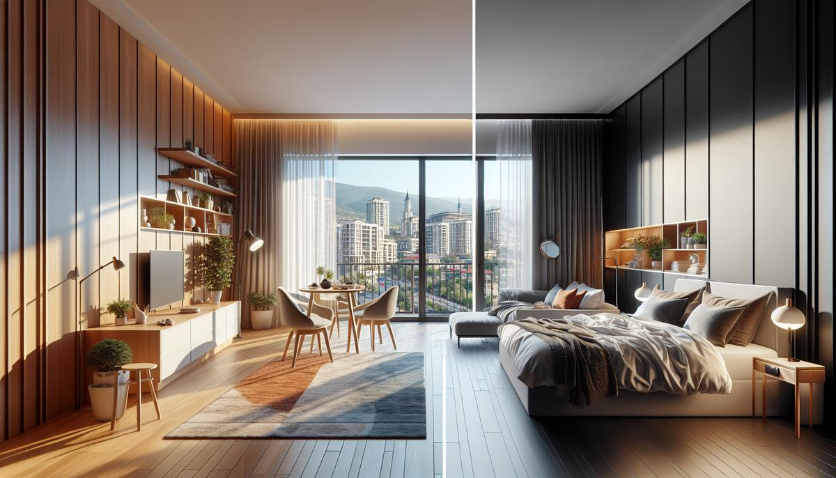 Студия vs 1 спальня: что даёт выше ROI в Батуми Студия и однокомнатная квартира в Батуми