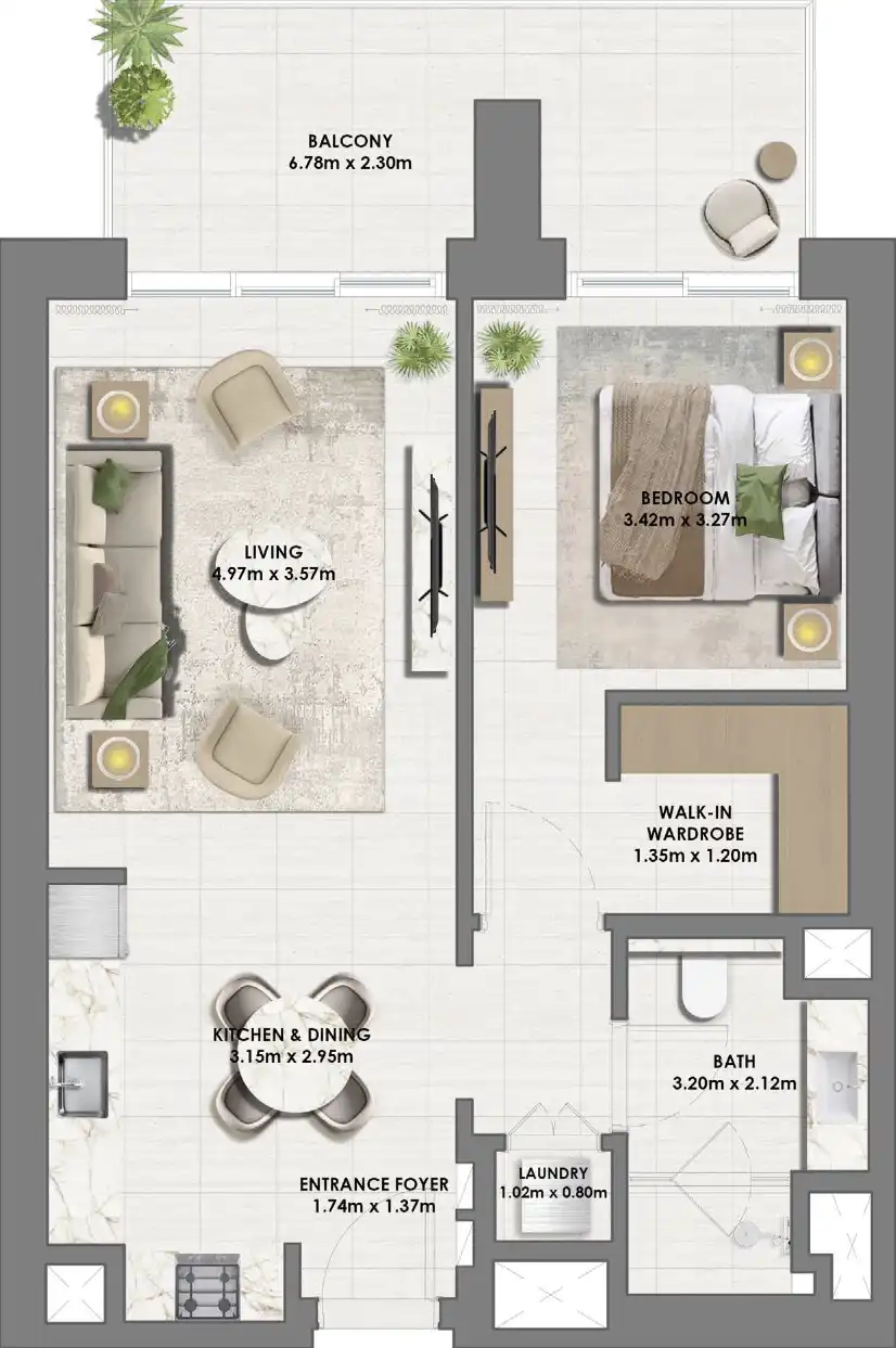 Floor Plans for Emaar Vida Residences Dubai Hills Estate in Dubai