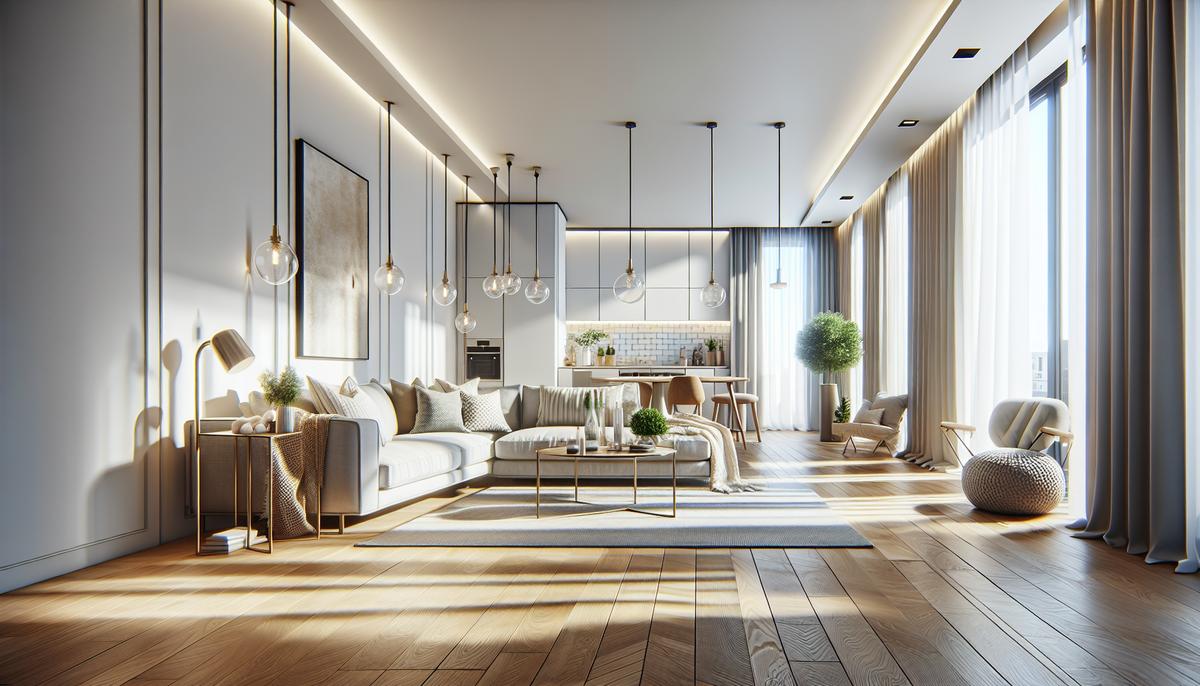 ROI вторички после ремонта: когда это выгоднее новостройки Светлый интерьер городской квартиры после ремонта