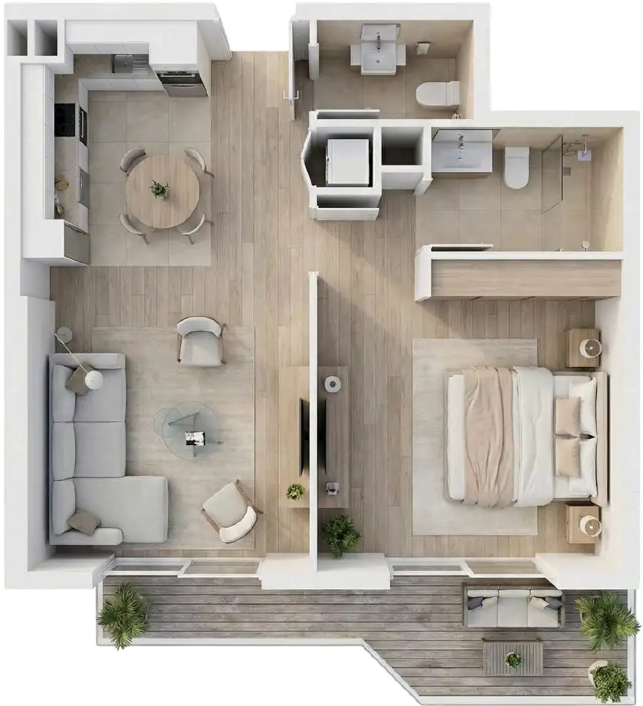 Floor Plans for 09 Life Residences in Dubai