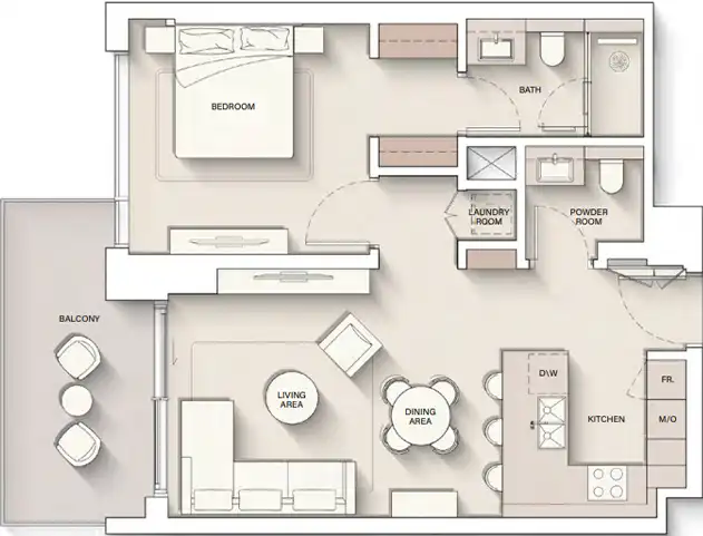 Floor Plans for Ellington Cove in Dubai