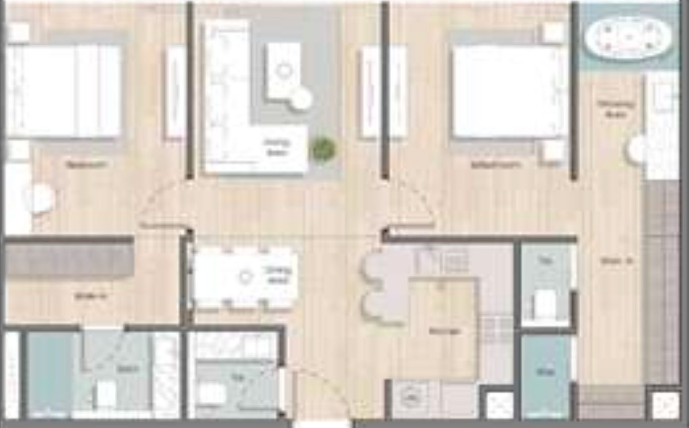 Floor Plans of Manta Bay Al Marjan Island