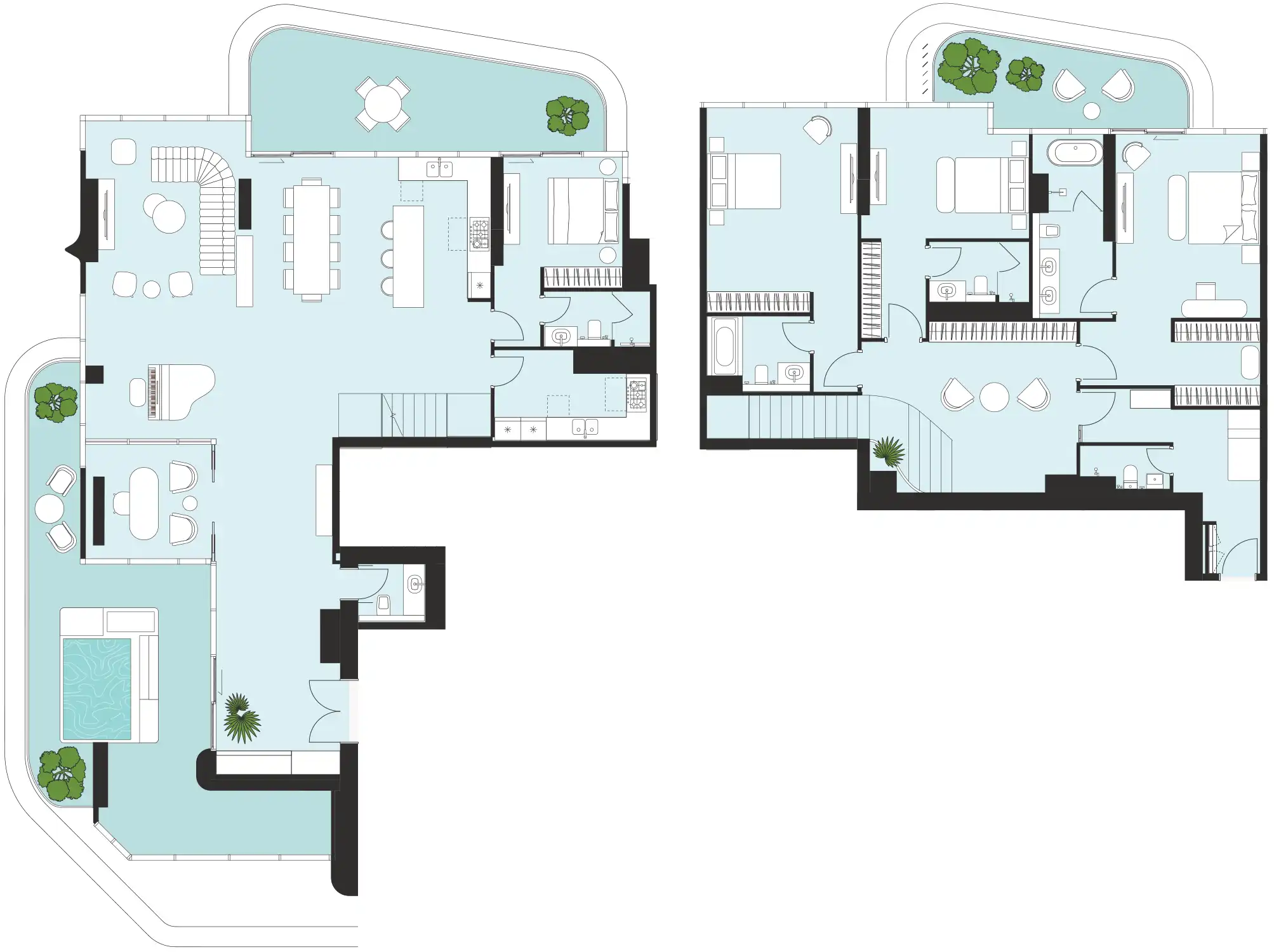 Floor Plans for Artistry Two Residences by Select Group in Dubai