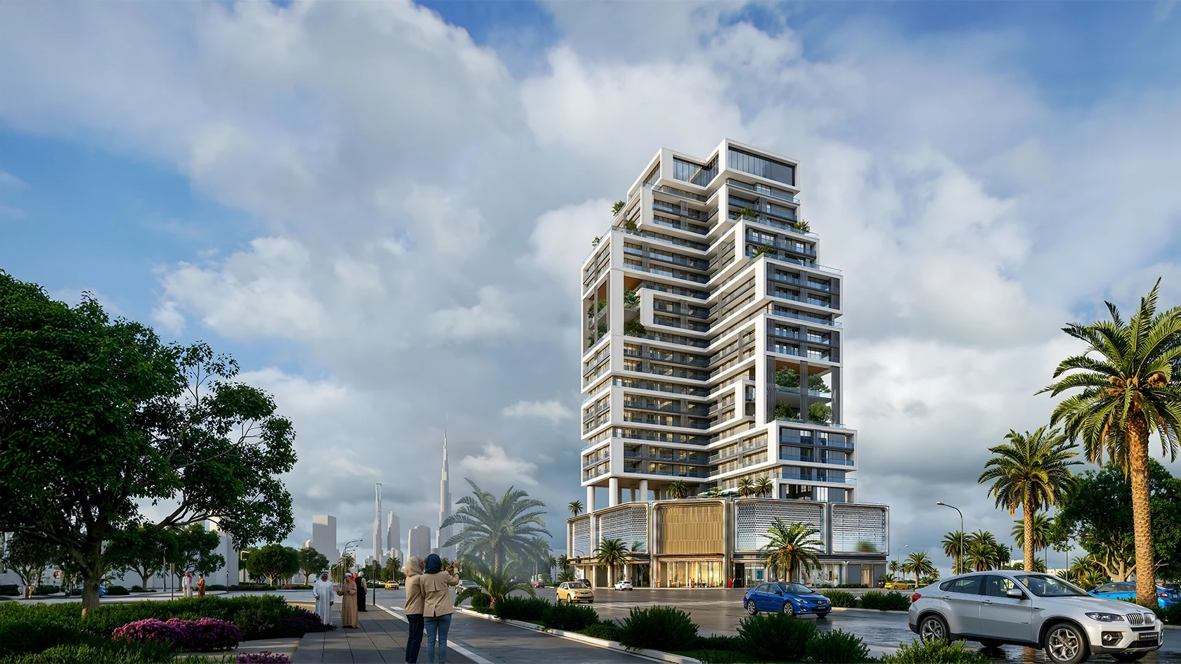 Апартаменты Stamn Mia Tower в Дубае