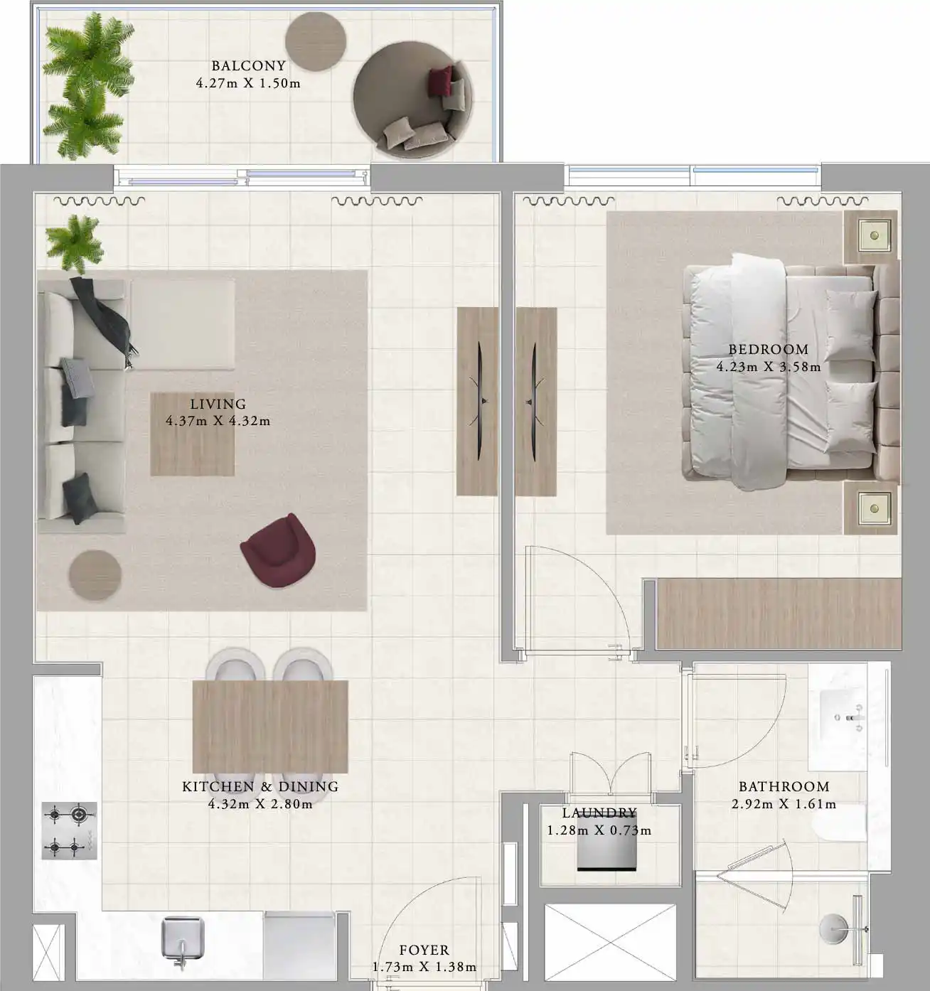 Floor Plans for Emaar Club Drive in Dubai