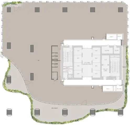 Floor Plans for Christian A. Rockefeller Business Tower in Dubai
