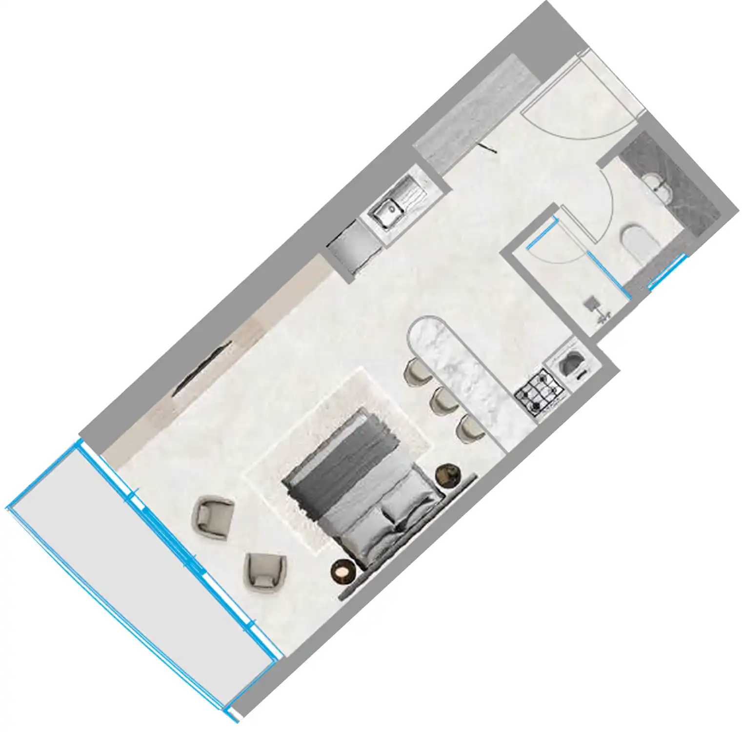 Планировка Orchid Towers