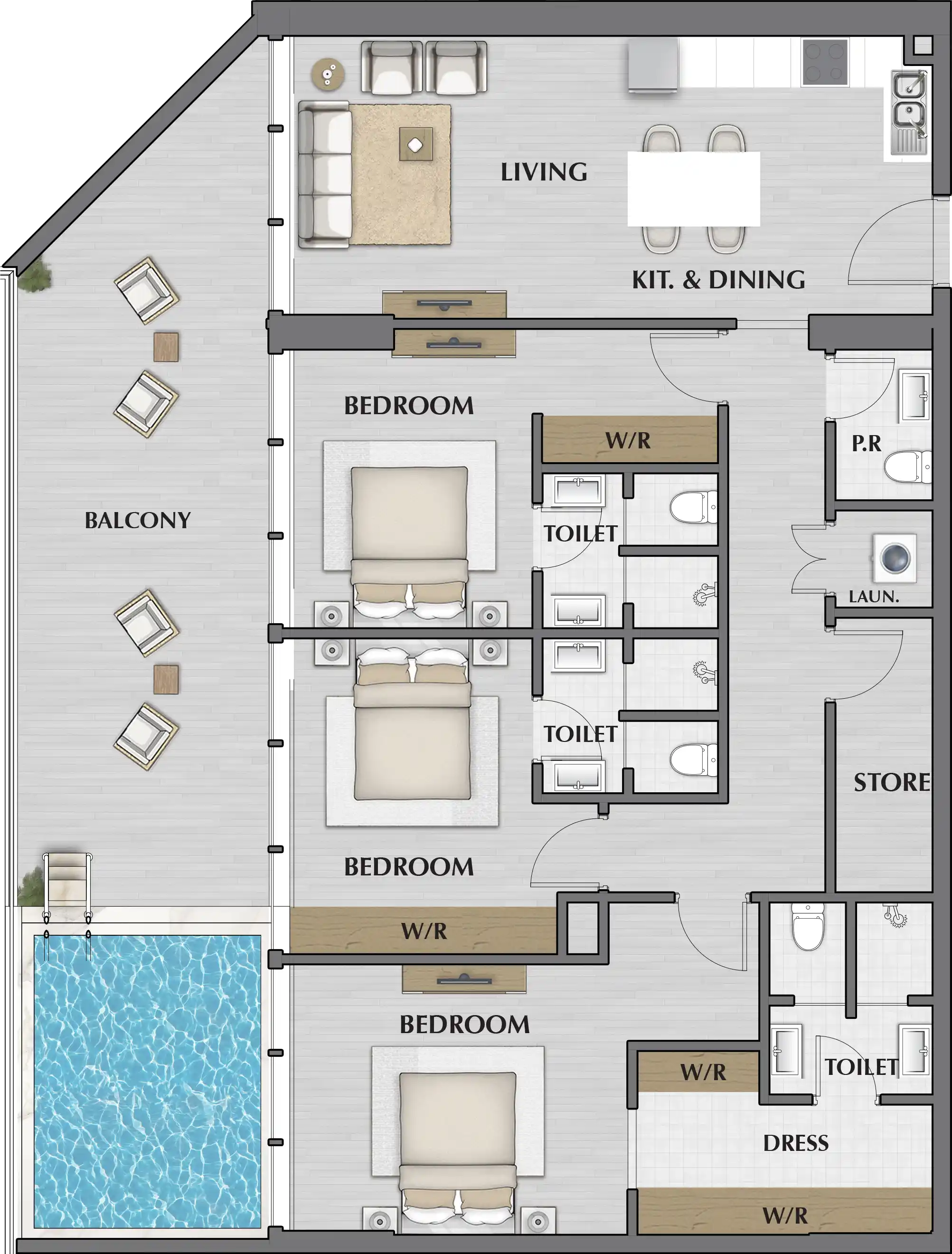 Floor Plans of Empire Estates