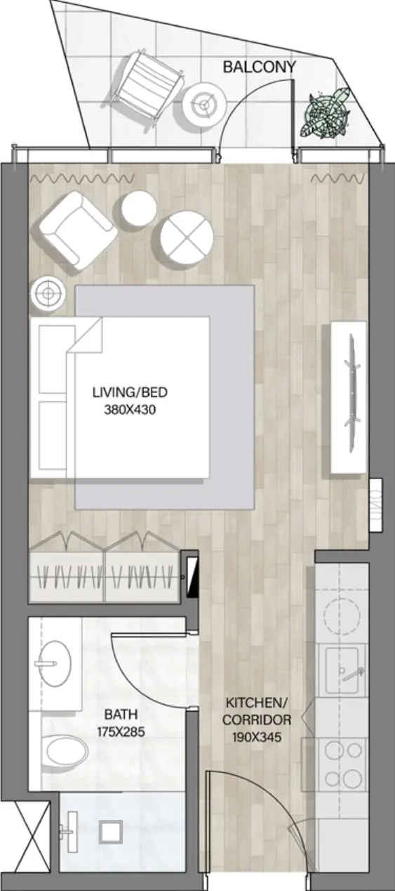 Floor Plans for EDGE by RAK Properties in Ras Al Khaimah