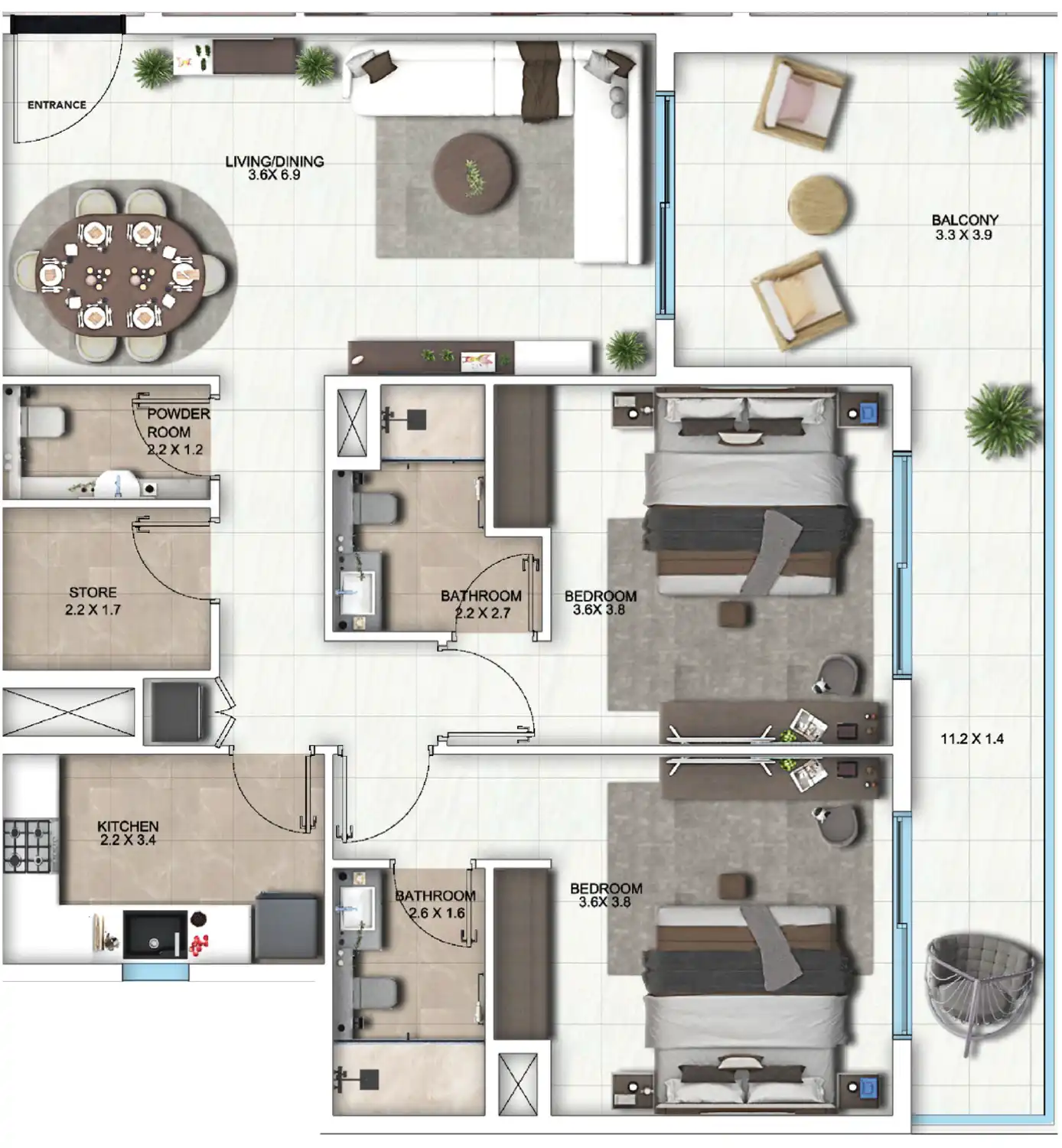 Планировка Symbolic Altus