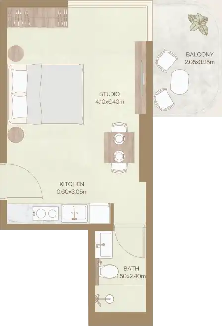 Планировка Nuve by Zoya