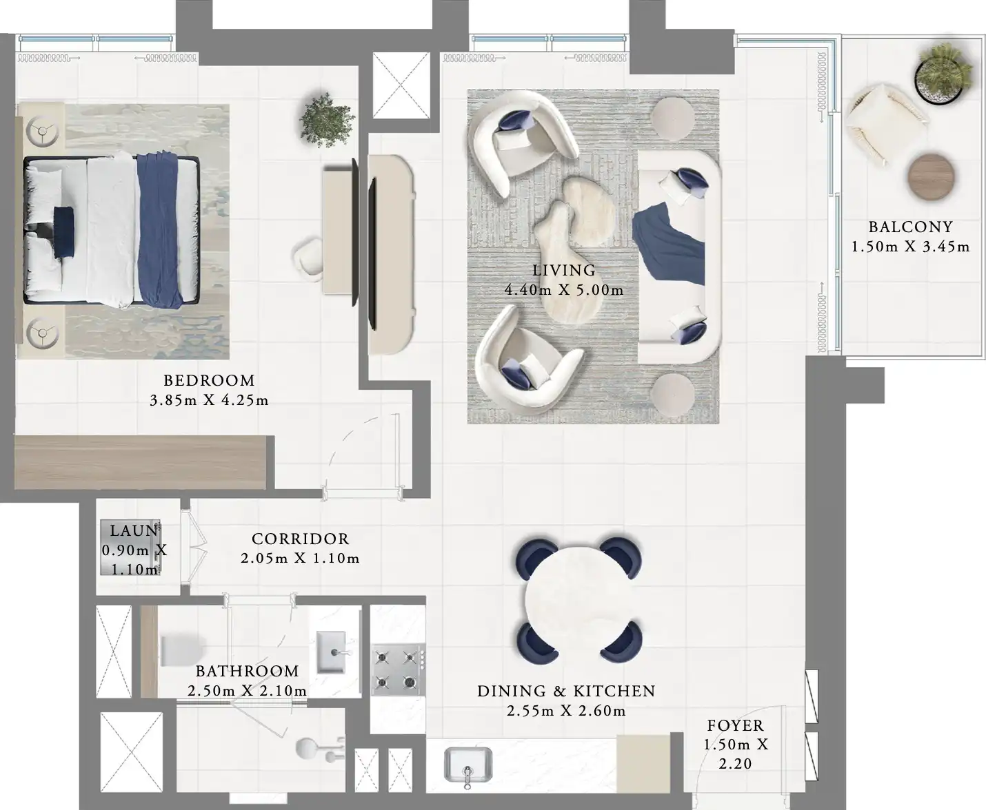 Floor Plans for Emaar Altus in Dubai