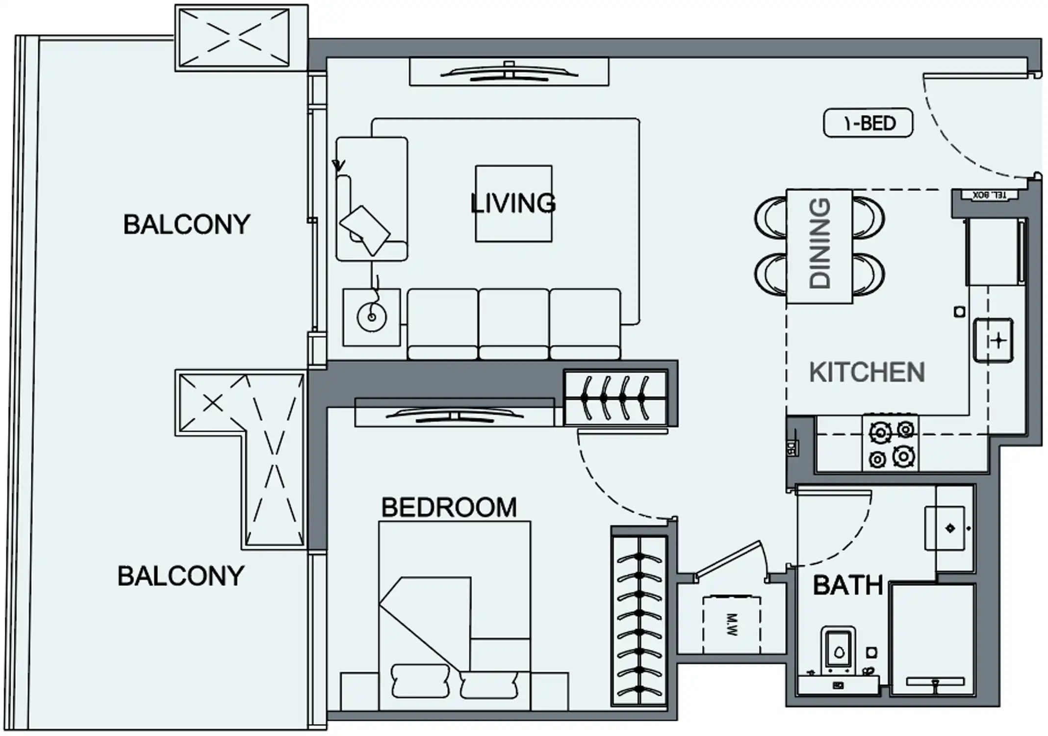 Floor Plans for Binghatti Etherea in Dubai