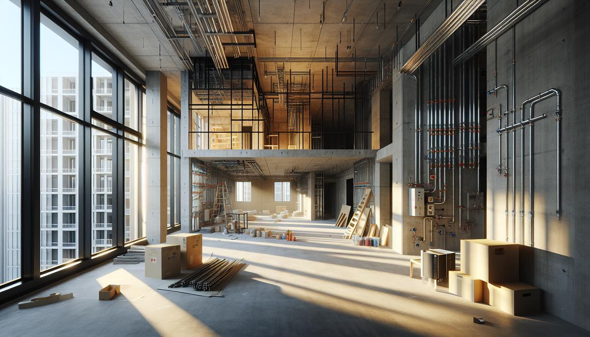 Black frame: какие работы и коммуникации будут за ваш счёт Интерьер квартиры в black frame состоянии