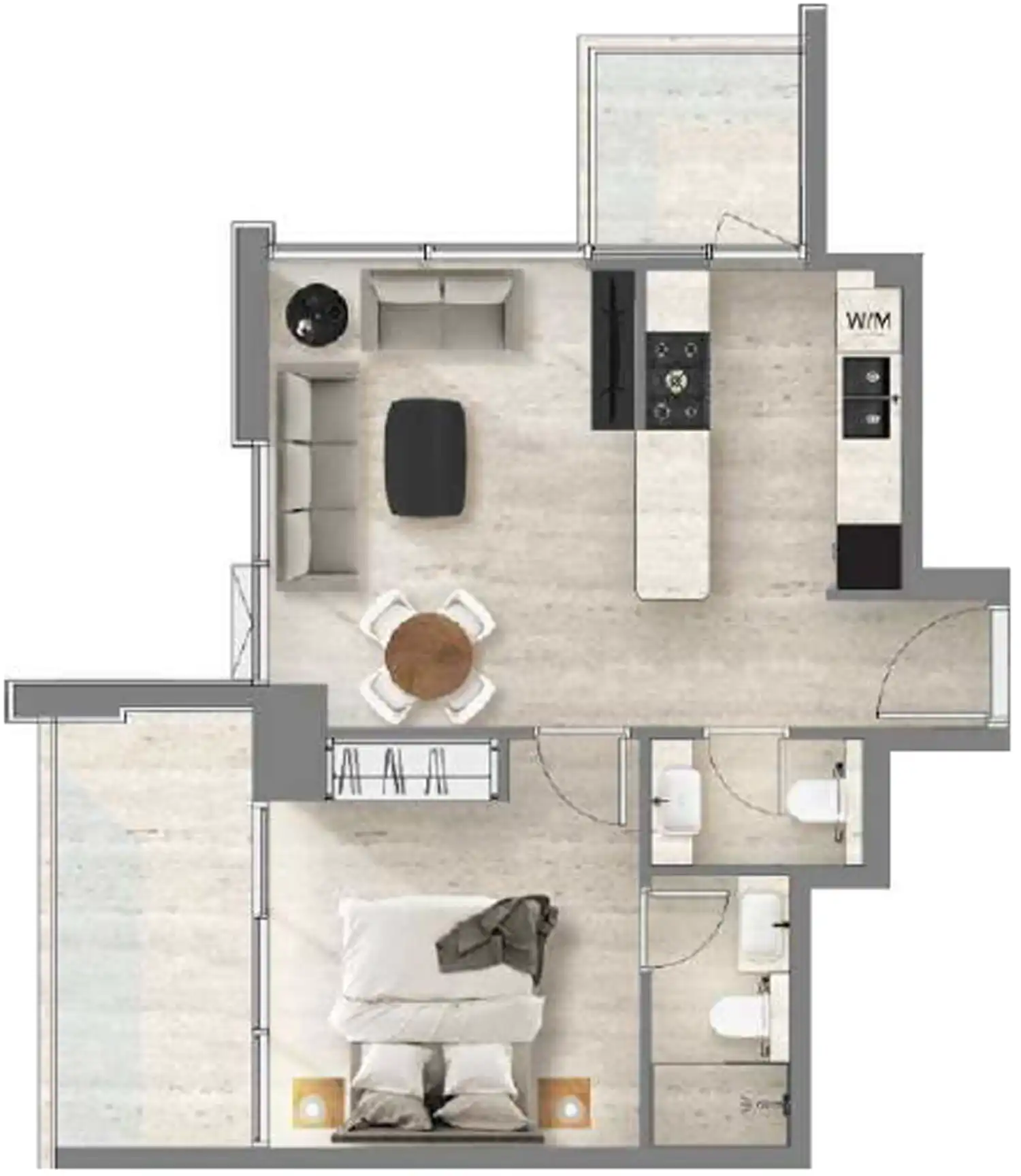 Floor Plans for Santorini Residences by Loutraki in Dubai