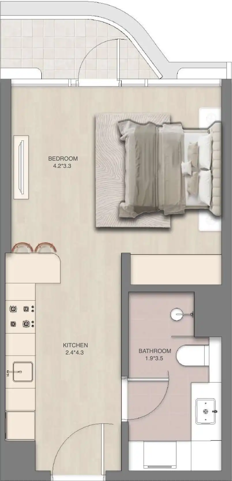 Floor Plans for Mirasol by RAK Properties in Ras Al Khaimah