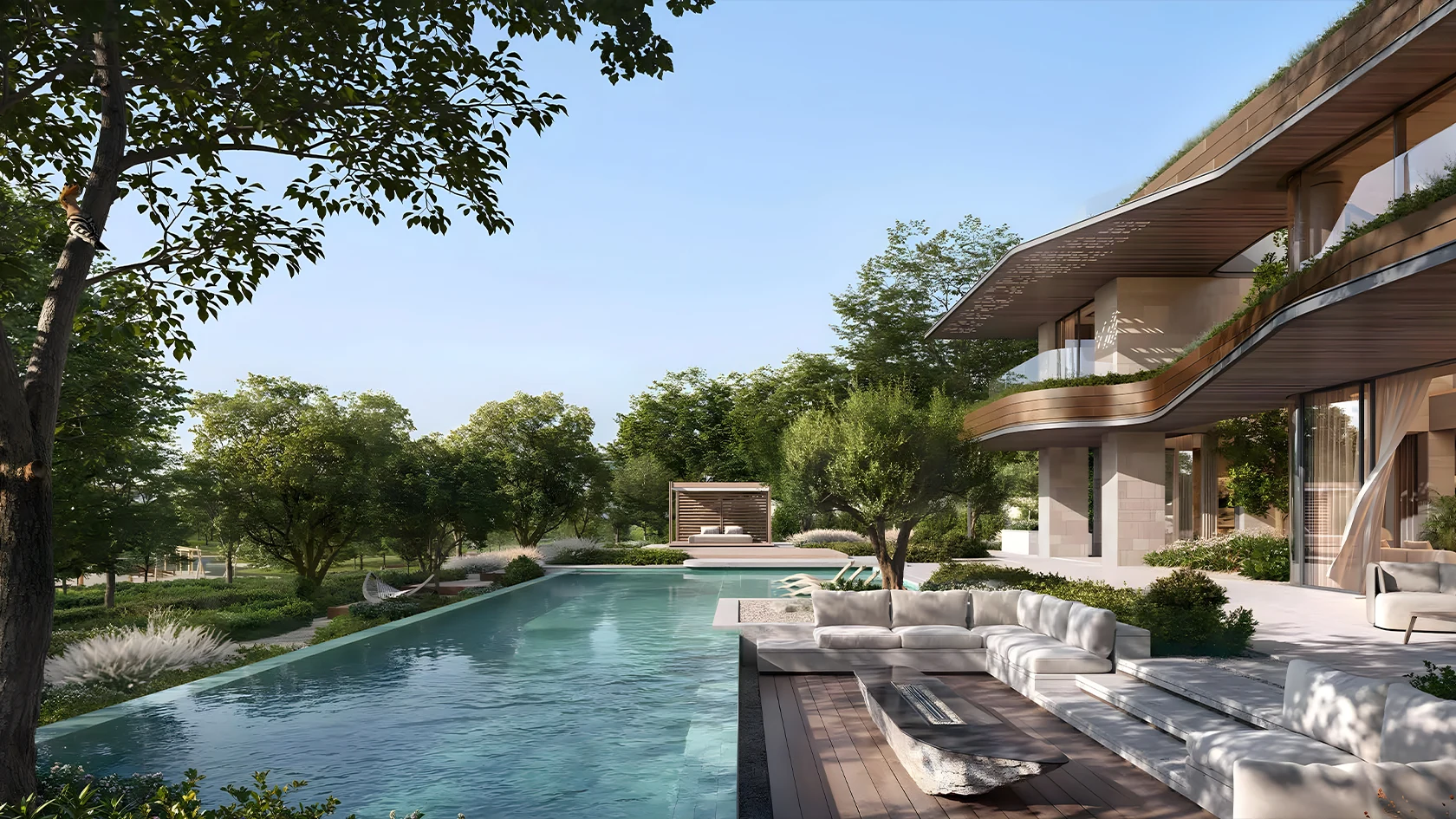 Виллы Aldar The Wilds Moringa Mansions в районе Dubailand