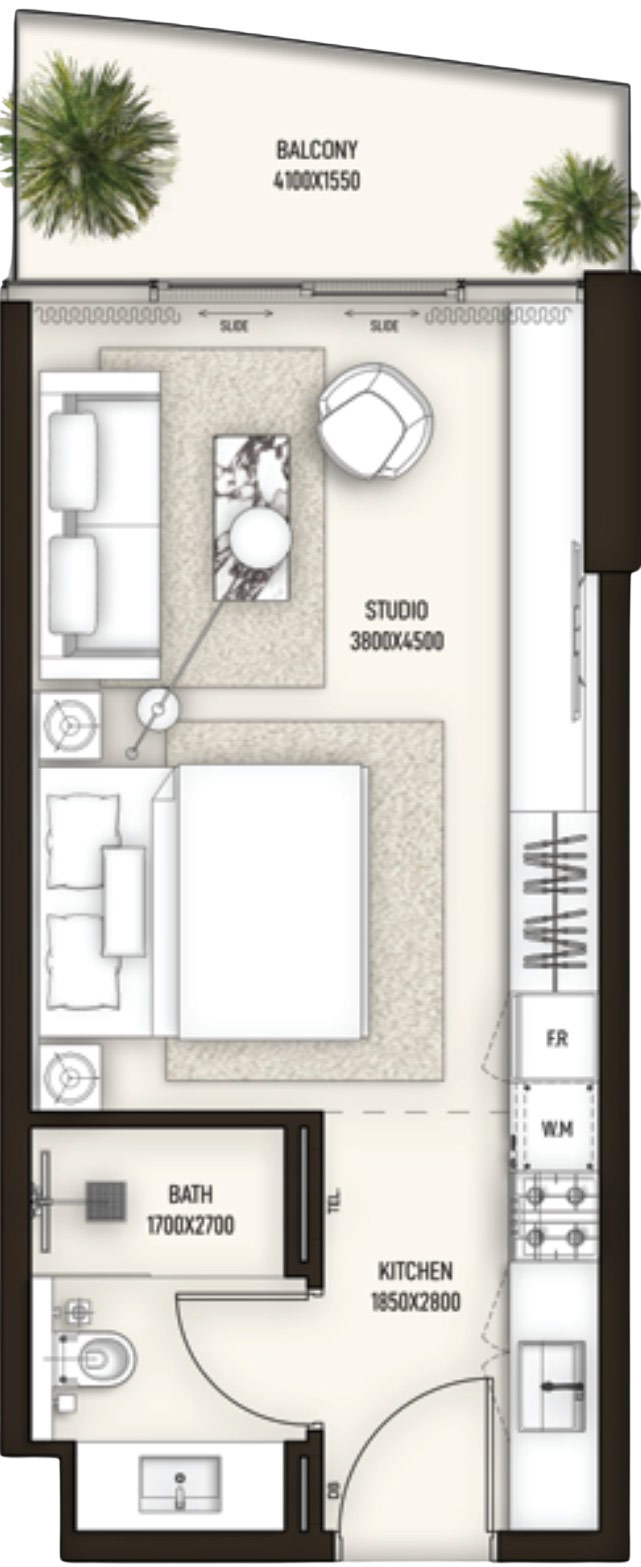 Floor Plans of Sonate Residences JVT