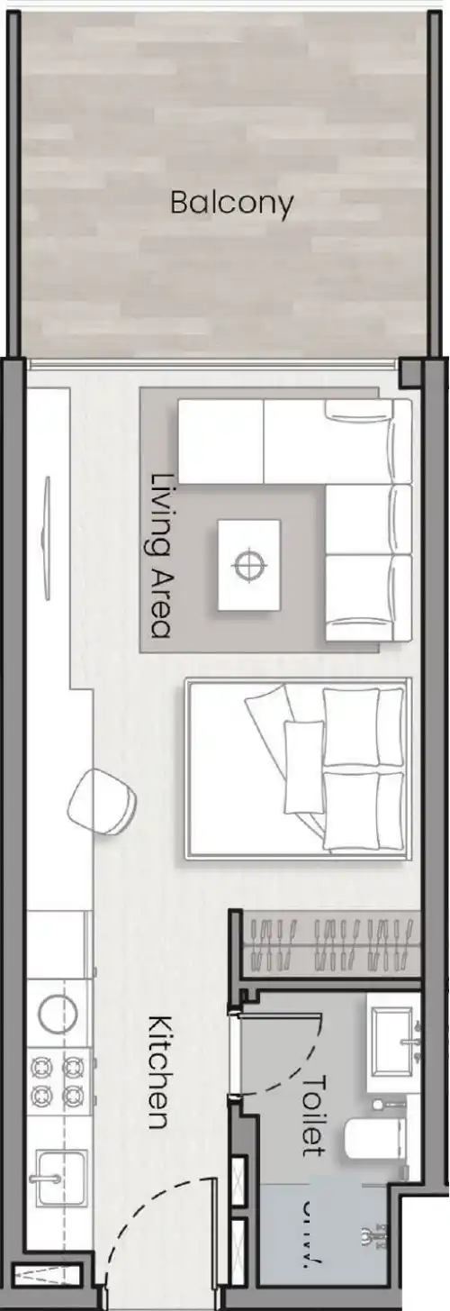 Floor Plans of Havelock Heights JVC