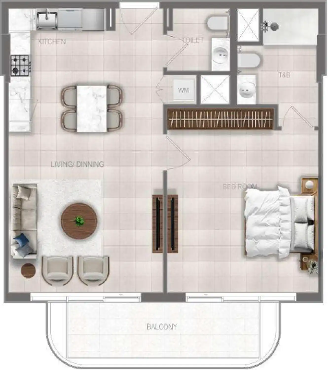 Планировка Object 1 FLU1D One