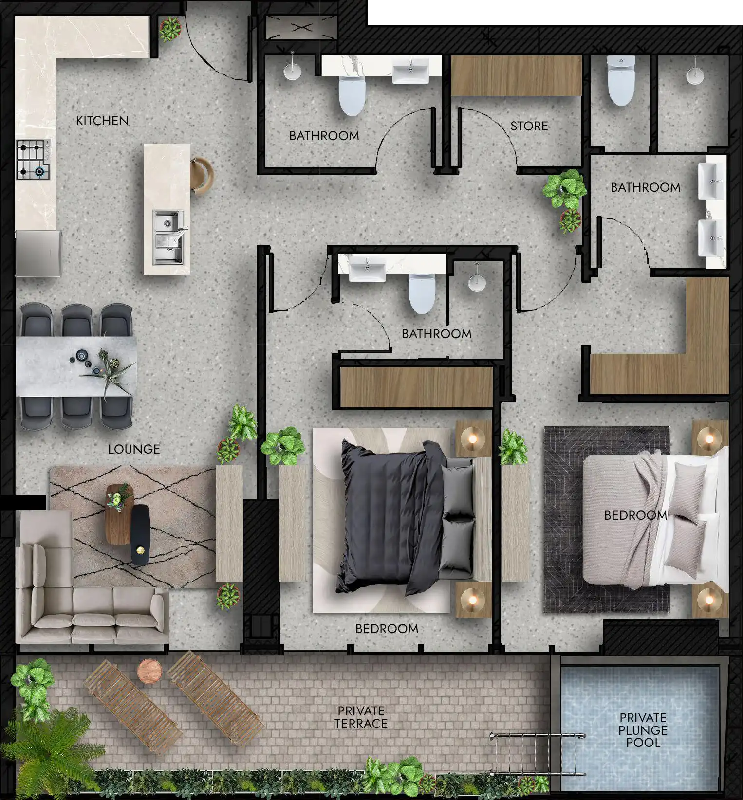 Планировки Lucky Oasis Residence