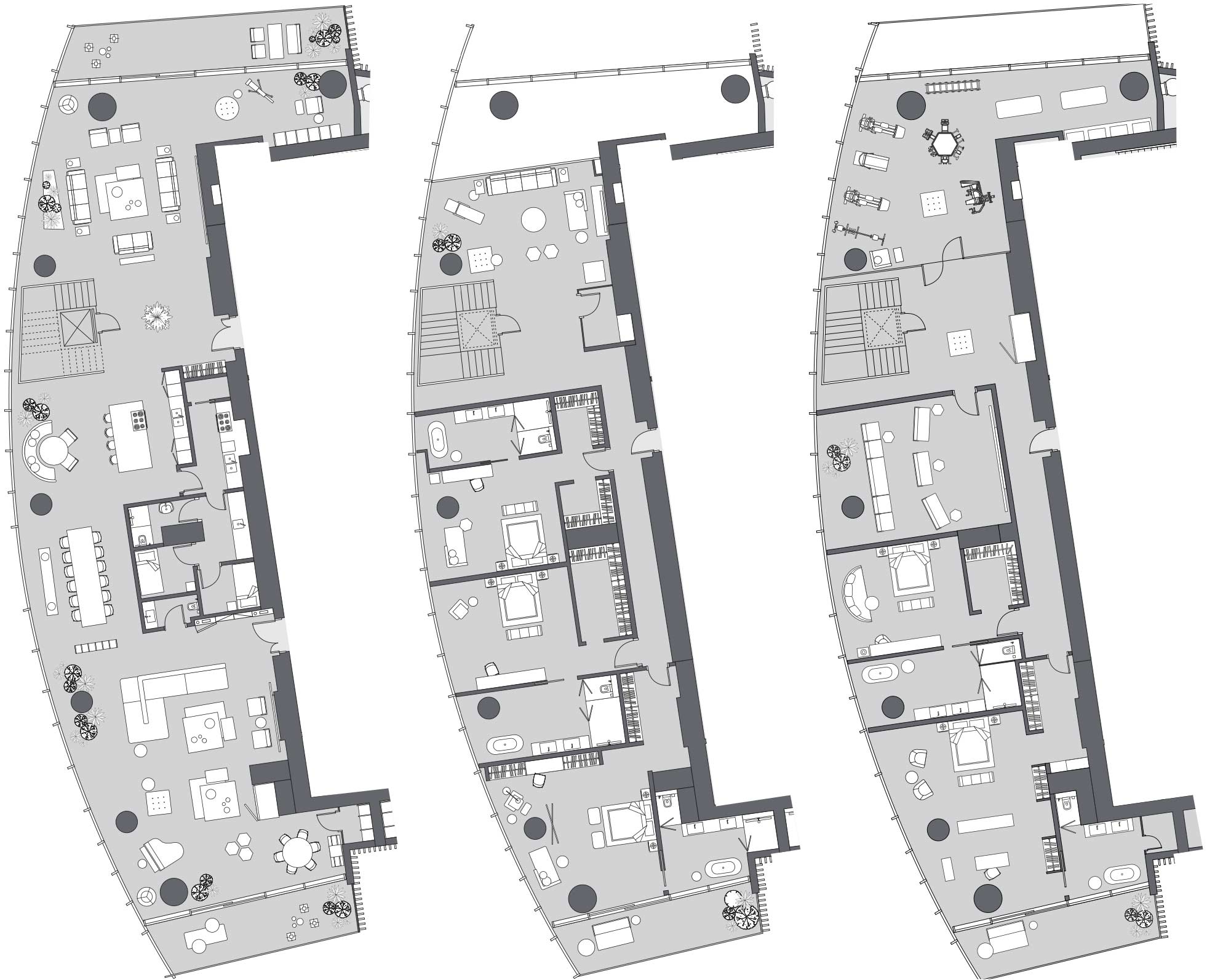 Floor Plans of Six Senses Residences Dubai Marina